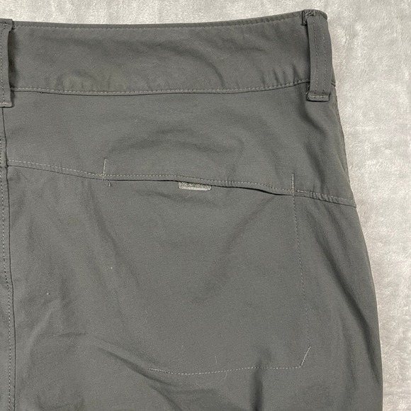 Columbia Omni-Shield Women's Gray Capri Hiking Pants Size 14 Drawstring - Picture 11 of 12